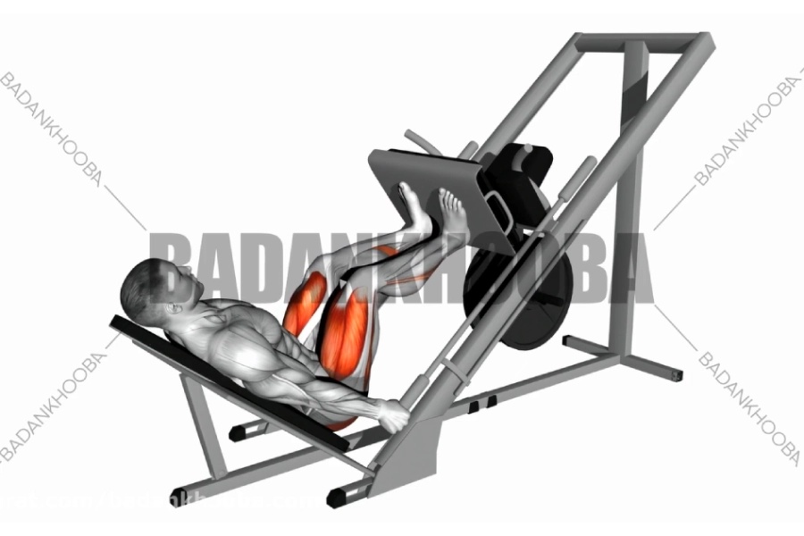 پرس پا ۴۵ درجه