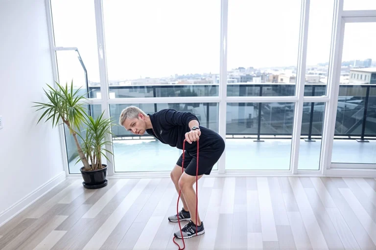 Bent Over Band Single Arm Reverse Fly