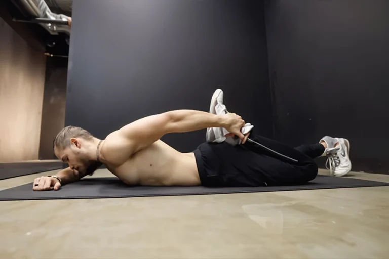 Prone Hip Flexor Stretch