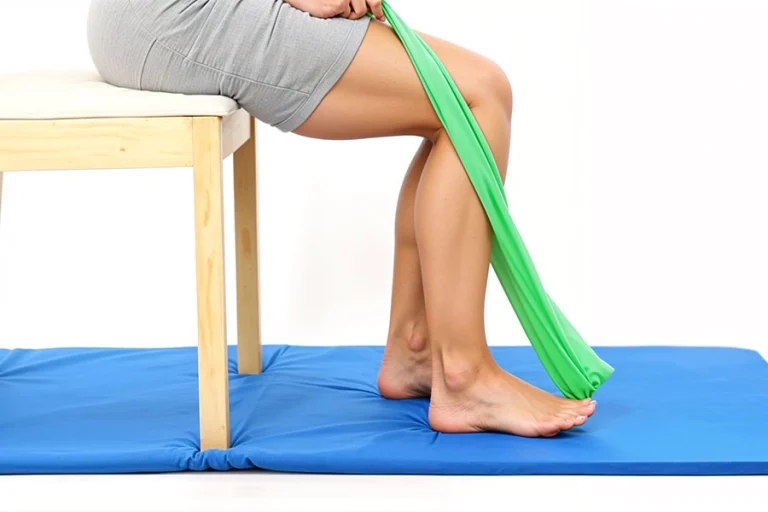 Seated Banded Toes Flexion