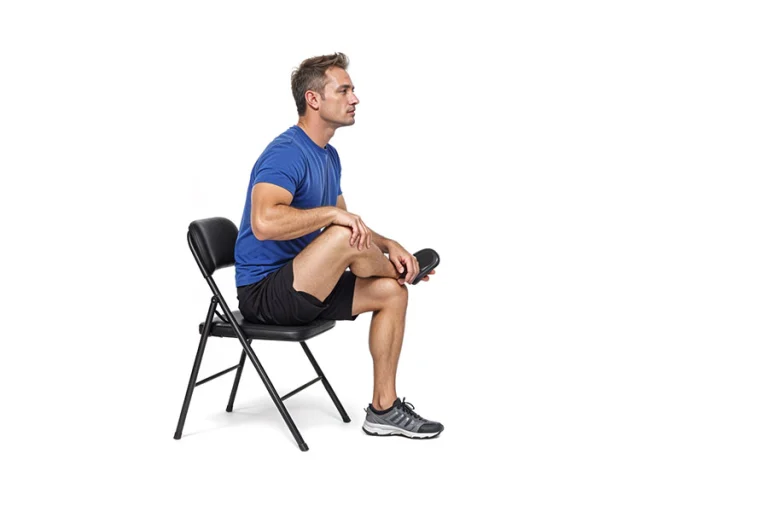 Seated Glute Stretch