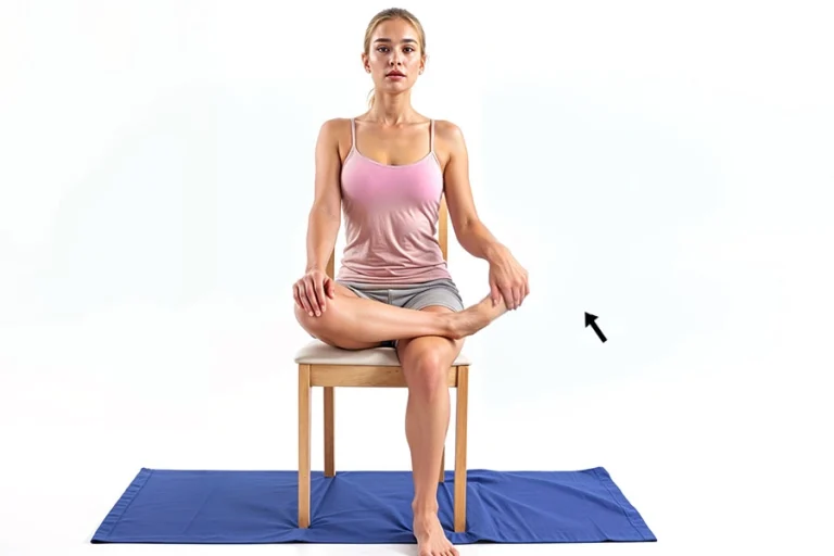 Seated Peroneus Stretch