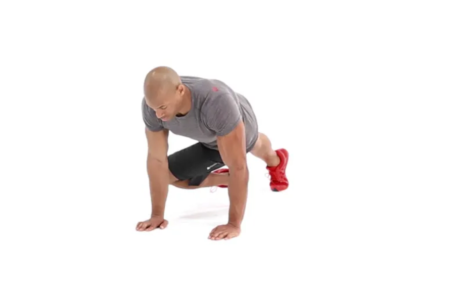 Knee-to-Elbow Plank