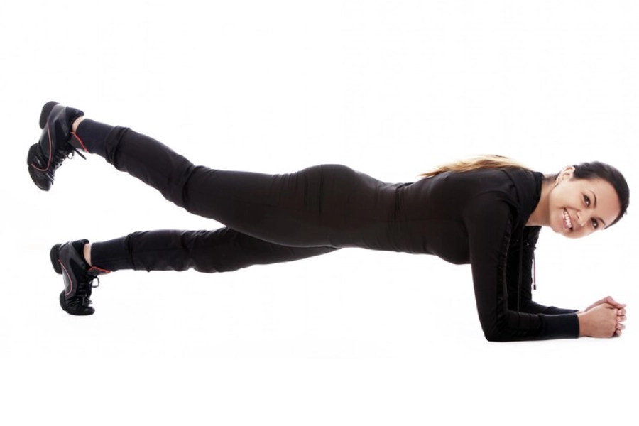 Plank with Arm or Leg Lift