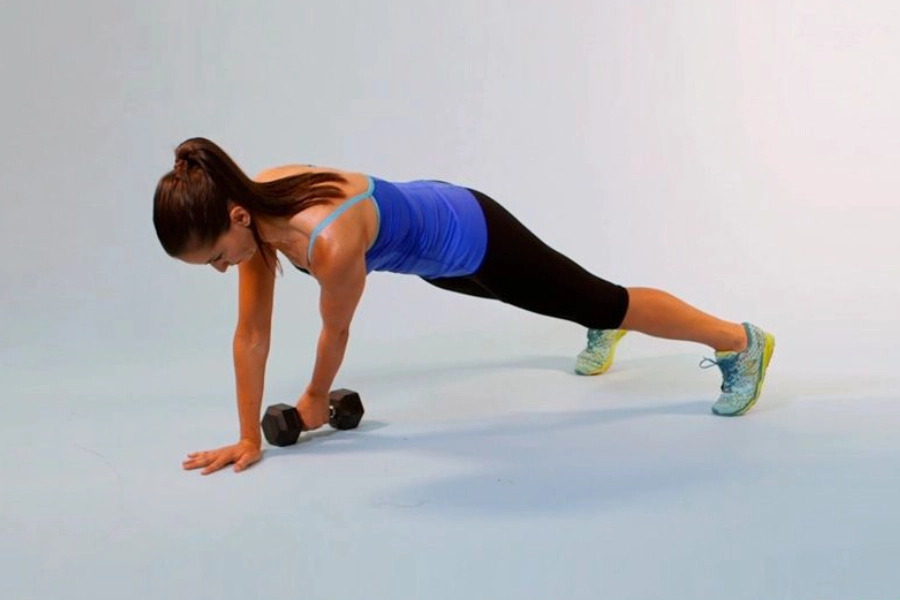 Plank with Weight Shift